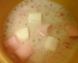 A picture of step 5 of Strawberry Hot Chocolate yummy :ohyeaah.