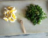 A picture of step 1 of Potato Egg Salad.