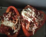 A picture of step 7 of Easiest Stuffed Peppers.