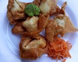 Foto langkah ke 6 dari resep Pangsit isi ayam.