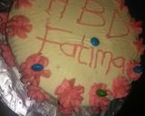 A picture of step 8 of Birthday cake.