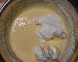 A picture of step 5 of Healthy Soy Milk Banana Chiffon Cake.