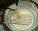 A picture of step 3 of Blueberry Far Bretons.