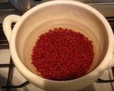 A picture of step 1 of Macrobiotic Adzuki Beans with Kabocha Squash.
