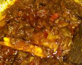 A picture of step 2 of Mutton masala.