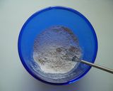 A picture of step 3 of Healthy Microwaved Banana & Cocoa Steamed Bread.