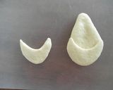 A picture of step 4 of Christmas Santa Claus Bread.