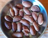 A picture of step 1 of Jackfruit seed Potato tikki with Bread.