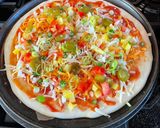 A picture of step 5 of Copycat Pizza Hut Style Pan Pizza:.