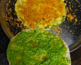 A picture of step 9 of Vada Pav Quesadilla.