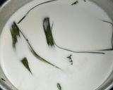 Foto langkah ke 1 dari resep Lapis tepung beras bunga telang.