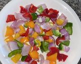 A picture of step 5 of Kidney and liver kebab.