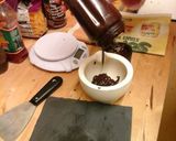 A picture of step 4 of Raw Diabetic/non Diabetic Dark/milk Chocolate.