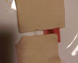A picture of step 1 of Puff cheese madness.