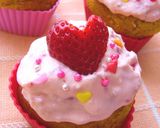 A picture of step 4 of Decked-out Strawberry Muffins.