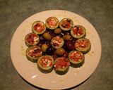 A picture of step 4 of Cucumber cups.