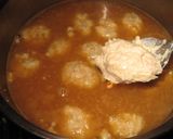 A picture of step 10 of Homemade Kimchi Hot Pot with Fluffy Tofu Meatballs.