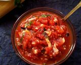 टमाटर, लहसुन और प्याज़ की चटनी (tamatar lahsun aur pyaz ki chutney recipe in Hindi) रेसिपी चरण 3 फोटो