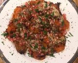 Foto del paso 5 de la receta: Boniatos al horno con tahini, granada y zatar