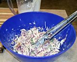 A picture of step 4 of Mike's Asian Orange Ginger Slaw.