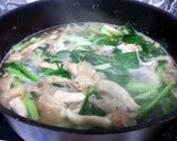 A picture of step 2 of Mushroom Soup.
