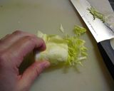 A picture of step 3 of How to Chop Cabbage.