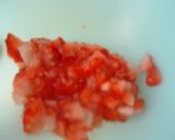 A picture of step 1 of Strawberry Milk Pudding.
