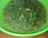 Foto langkah ke 7 dari resep Sayur daun ubi tumbuk (khas Medan).