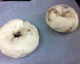 A picture of step 5 of Blueberry Bagels.