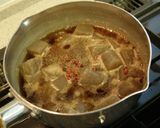 A picture of step 4 of Fried and Stewed Spicy Konnyaku!.