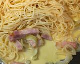 A picture of step 11 of 3 Tips for Easy Carbonara.