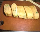 A picture of step 7 of The 4:2:1 Golden Ratio for Always Delicious Tamagoyaki (Rolled Omelette).