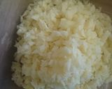 A picture of step 1 of Twice fried hashbrowns.