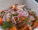 A picture of step 8 of Peruvian Ceviche.