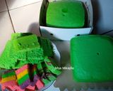 Foto langkah ke 4 dari resep Bolu pandan 2 telur.