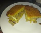 Foto del paso 2 de la receta: Sopa so'o (sopa paraguaya con relleno de carne)