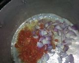A picture of step 4 of Fried macaroni.
