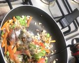 A picture of step 2 of Veg Soup.
