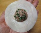 A picture of step 3 of Cute Flower-Shaped Chinese Chive Dumplings.