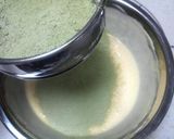 A picture of step 8 of Matcha Cheesecake.