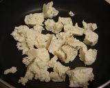 A picture of step 5 of Tofu Soboro (Stir-fried Crumbles).