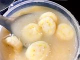 Chè chuối bột báng