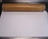 A picture of step 21 of Delicious ! Fragrant Black Tea Roll Cake.
