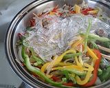 A picture of step 5 of Kudzu Noodles Chapchae.