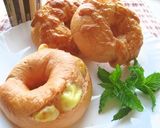 A picture of step 5 of Tomato & Cheese Bagels.
