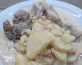 Foto del paso 6 de la receta: Pollo a la crema