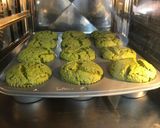 Foto del paso 1 de la receta Cupcakes de Matcha con maracuyá y merengue italiano tostado