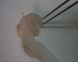 A picture of step 11 of Preparing Scorpion Fish Sashimi.