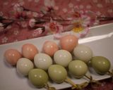 A picture of step 2 of Tricolored Quail Eggs for Hanami Bentos.