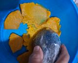 Foto langkah ke 1 dari resep Cara Pusu Pumpkin khas Brunei Darussalam versi otentik.